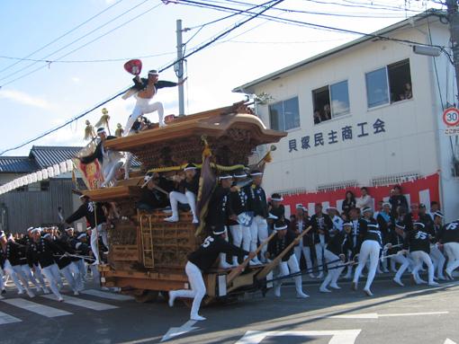 水間町だんじり