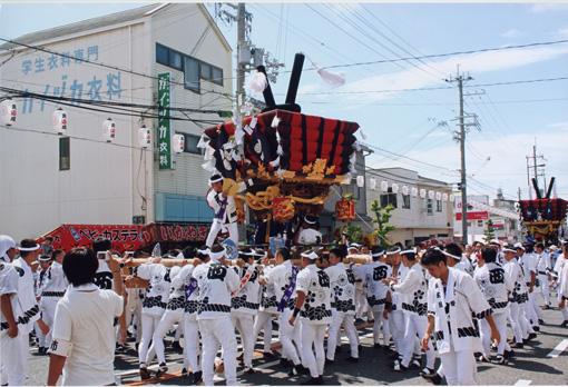 西町太鼓台の画像です