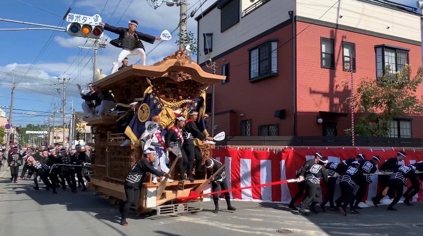 名越町だんじり