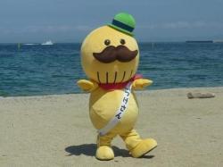 貝塚市イメージキャラクター つげさんの写真