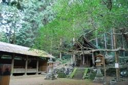 大川の菅原神社境内の写真