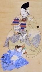 紙本著色楠木正成像