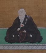 卜半斎了珍画像の絵姿