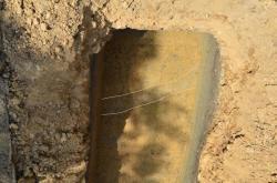 第7区遺構検出状況の写真