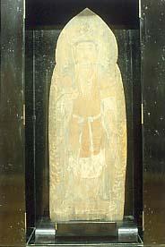 孝恩寺板絵著色天部像