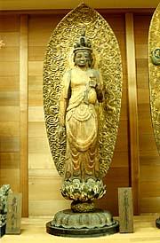 孝恩寺木造十一面観音立像