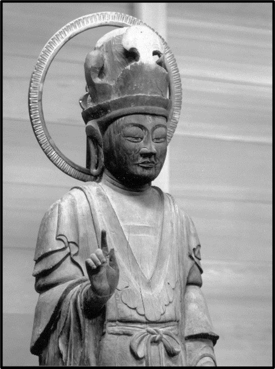 木造難陀竜王立像
