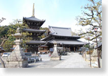 水間寺の外観