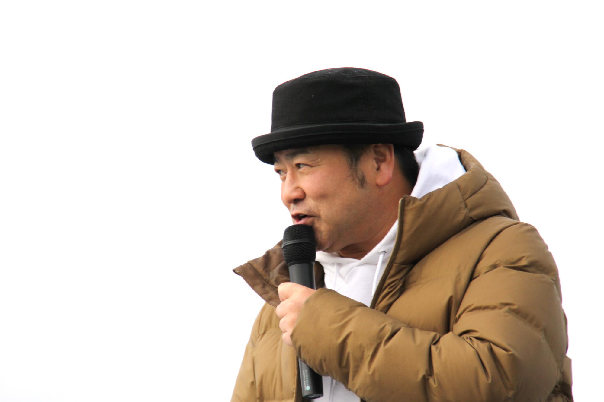 司会の中川貴志さん
