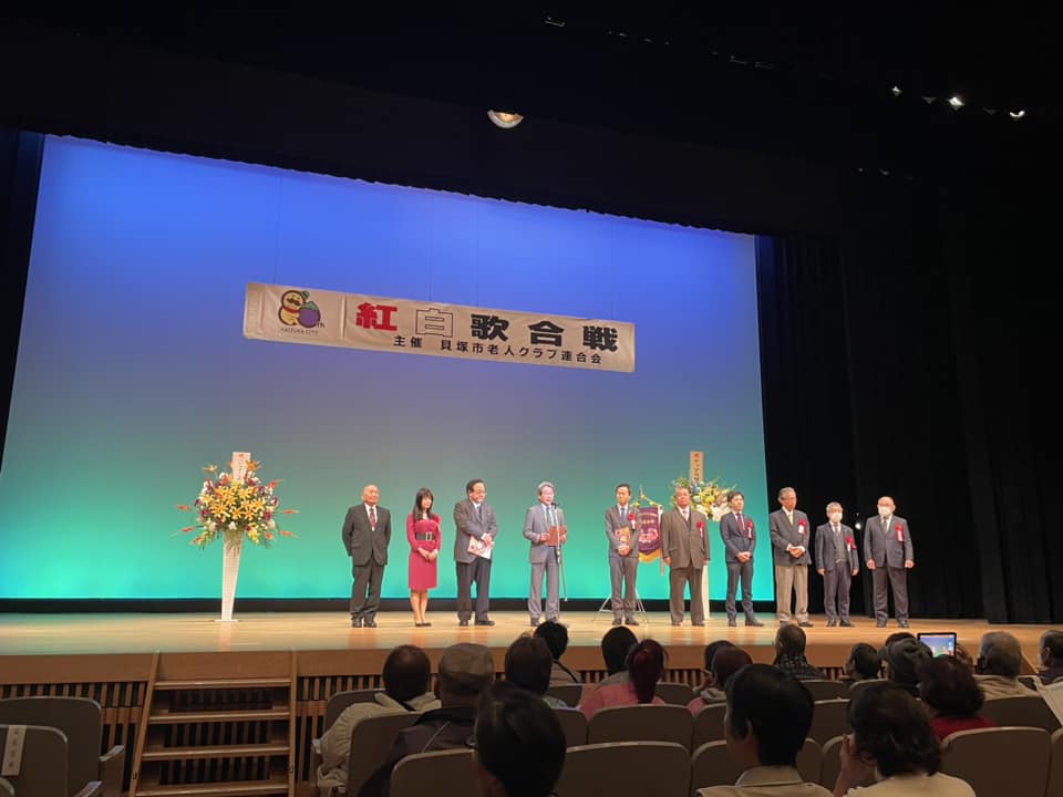 第9回紅白歌合戦のステージ風景