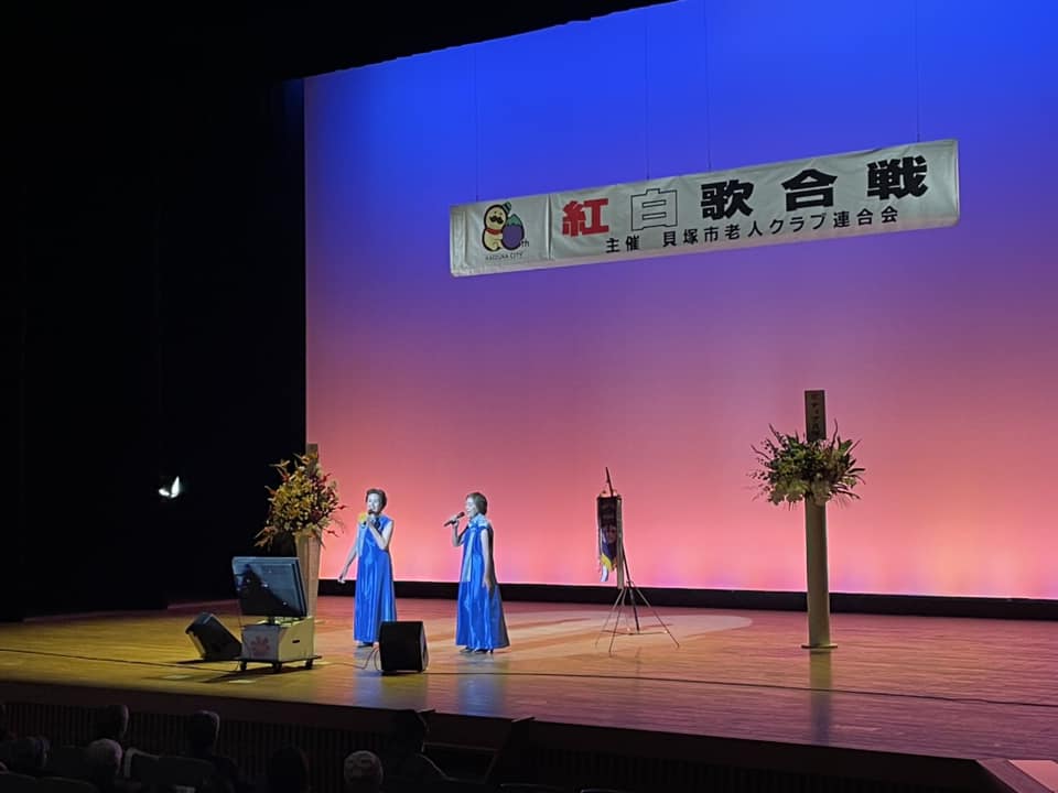 第9回紅白歌合戦のステージ風景
