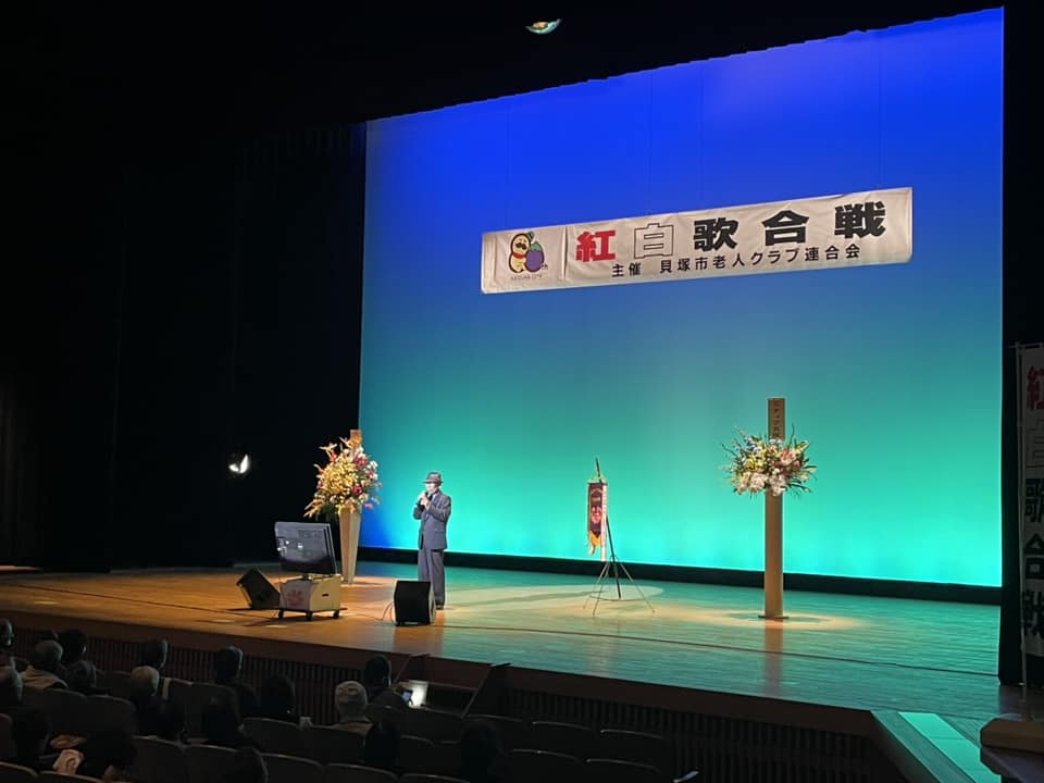 第9回紅白歌合戦のステージ風景