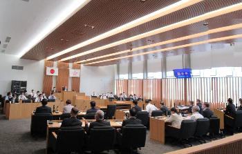 新庁舎議場