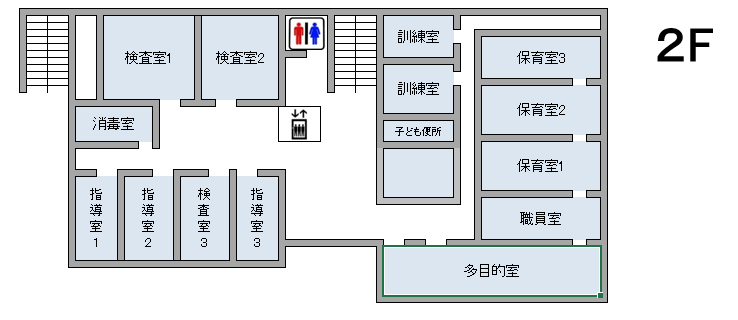 保健福祉合同庁舎2階