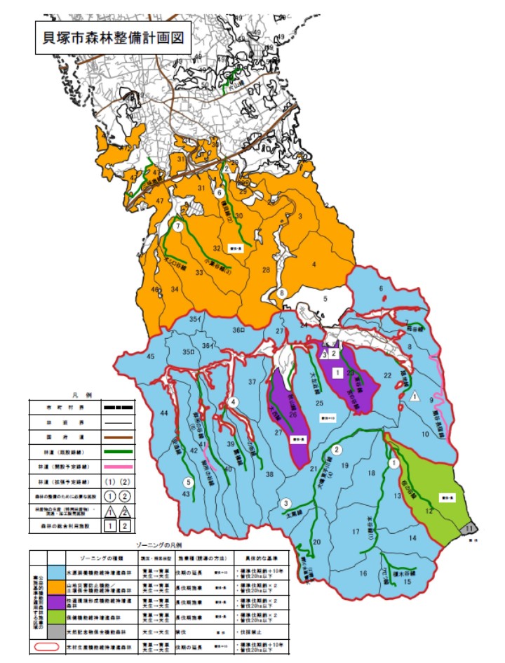 貝塚市の指定する火の制限区域    詳細は消防本部予防課（072-422-0119）までご連絡ください