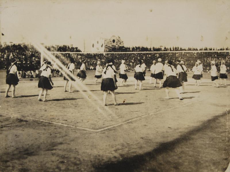 12人制バレーボール 1923（大正13）年の第6回極東選手権大会
