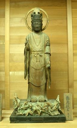 木造難陀龍王立像の写真