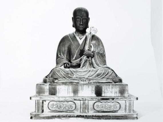 木造行基菩薩坐像の写真
