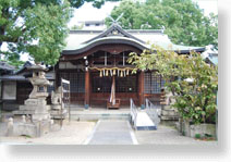 感田神社の外観