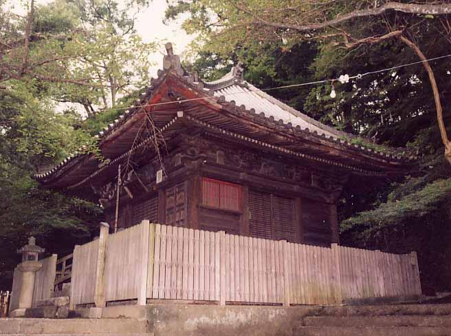 水間寺行基堂（開山堂）の外観写真