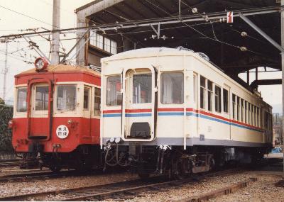 水間鉄道501形車両の写真（撮影 個人）
