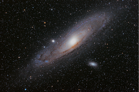 アンドロメダ大銀河の天体写真