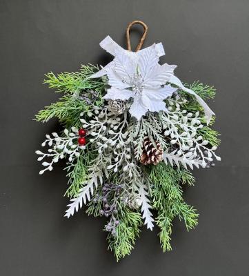 造花で作ったスワッグ