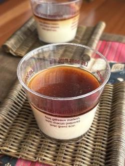甘酒と豆乳のプリン
