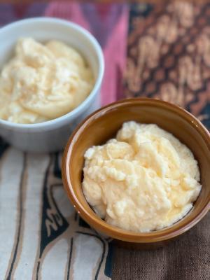 湯せん料理で作ったプリン