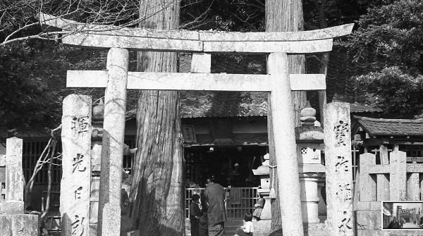 神社の写真