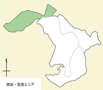 防災交流エリア図