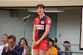 早田ひな選手