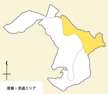 産業流通エリア図