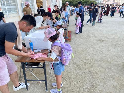 つだっ子まつりの様子