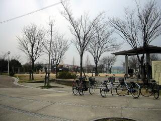 福田公園の園路