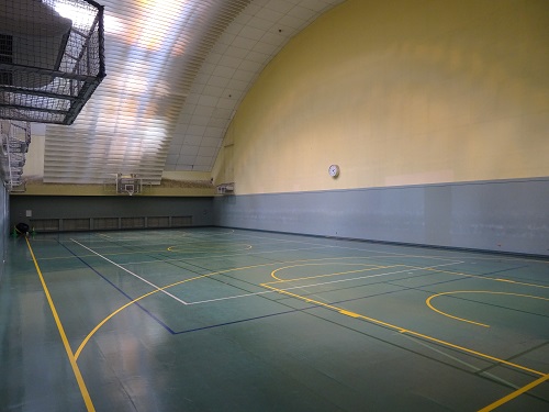 第2体育室の内観が映っています