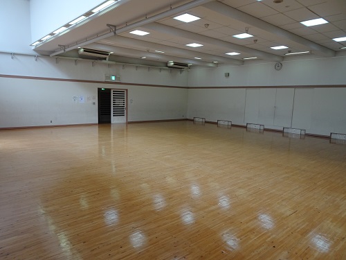 第3体育室の内観が映っています