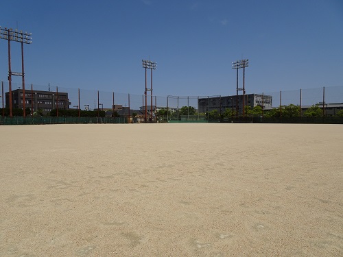 ふれあいグラウンドの様子が映っています