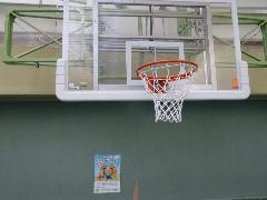 総合体育館第二体育室のバスケットゴール