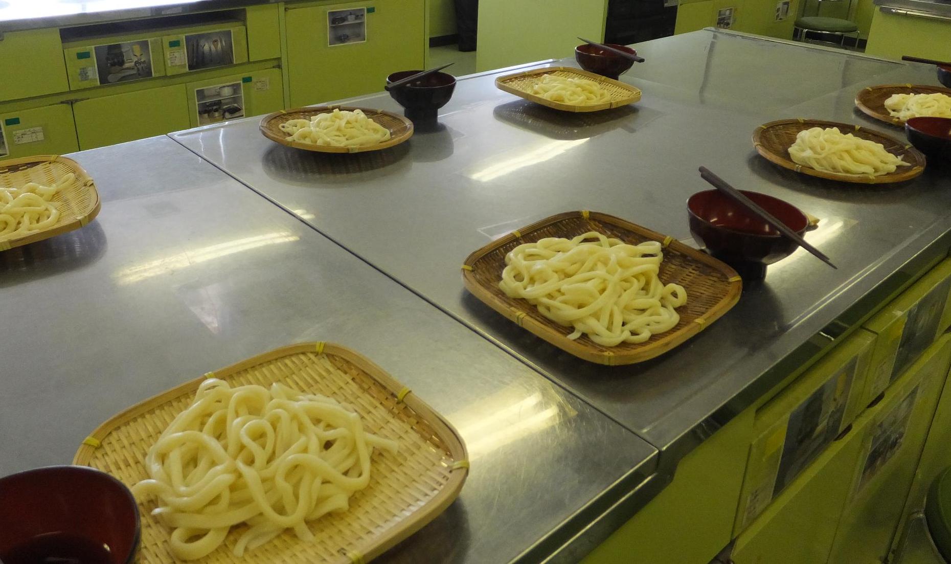 手打ちうどんの写真