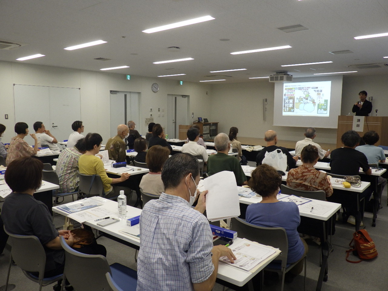 講演会の様子の写真です
