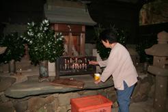 蕎原の宮座と燈明版