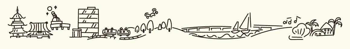 貝塚市観光イメージ図