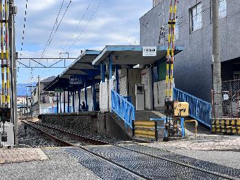 現在の貝塚市役所前駅
