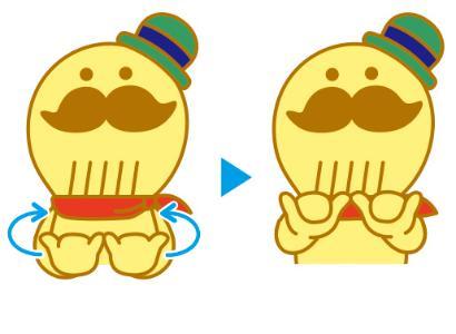 つげさん手話「社会」です